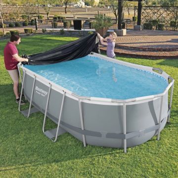 Bestway Prelată de piscină Flowclear, 427 x 250 cm