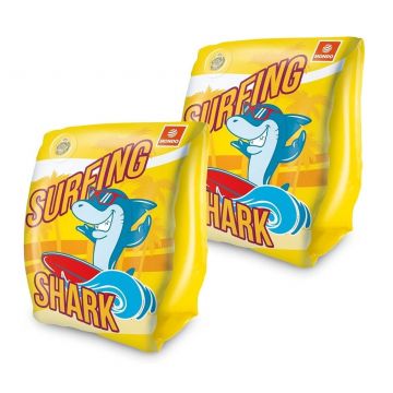 Aripioare gonflabile Mondo Surfing Shark 15 x 23 cm Aripioare gonflabile Mondo Surfing Shark 15 x 23 cm