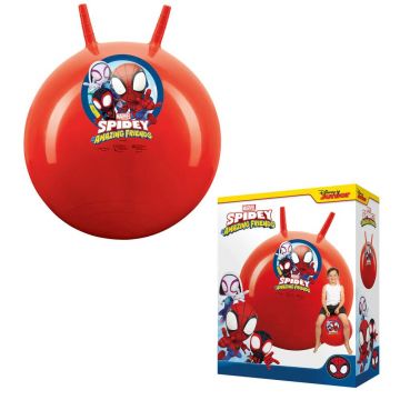 Minge pentru sarit John Toys Spidey 45-50 cm Minge pentru sarit John Toys Spidey 45-50 cm