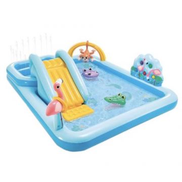 Piscina gonflabila Intex  Jungle adventure, 244 x 198 x 71 cm, 57 l