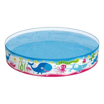 Piscina gonflabila rotunda Ocean 122 x 25 cm Piscina gonflabila rotunda Ocean 122 x 25 cm