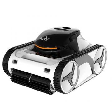 Robot curatare piscina InverX AI-wireless X-WARRIOR X60, autonomie 6 ore,  acumulator 10.4 Ah, 3 motoare