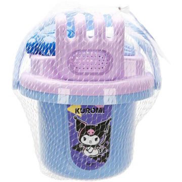 Set galetusa cu ustensile pentru plaja, Kuromi