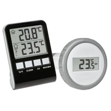 Termometru piscina wireless TFA PALMA 30.3067.10  (Antracit)